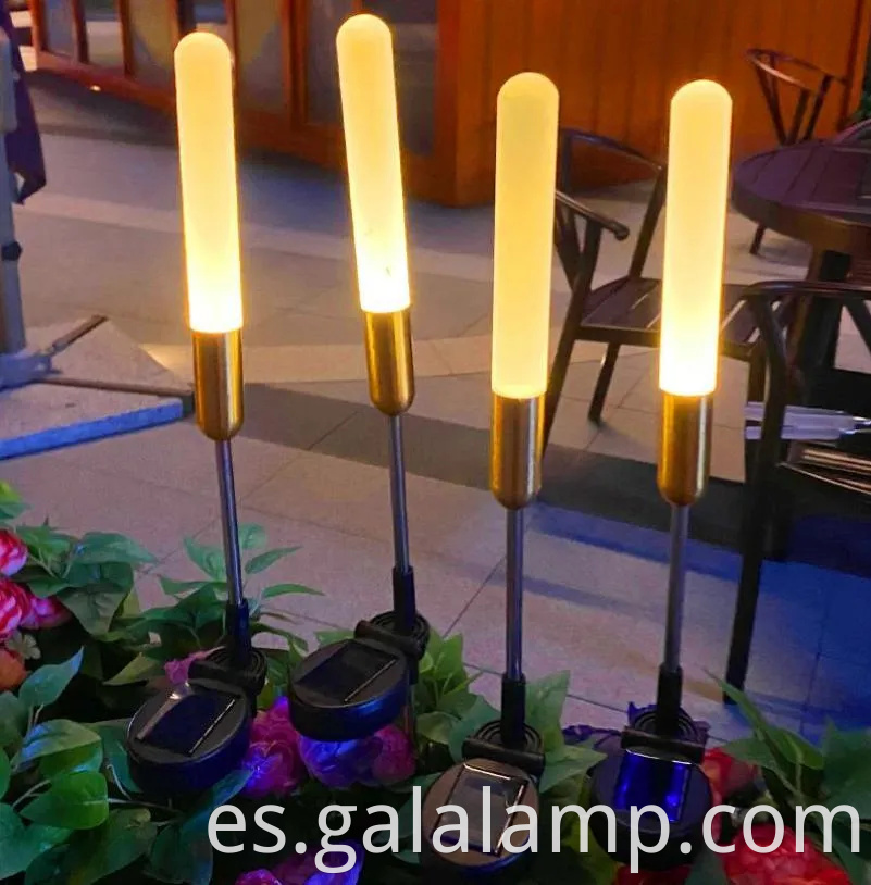 Luz de fibra óptica Diseño creativo decoración de vacaciones LED de jardín LED